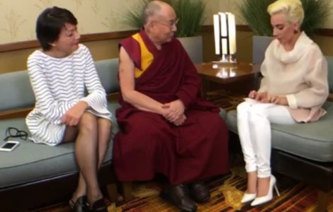 Video  In urma intalnirii cu Dalai Lama, Lady Gaga are ordin de restrictie in China
