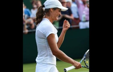 Monica Niculescu s-a calificat in turul al doilea la Wimbledon