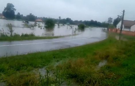  Video  Cod rosu de inundatii prelungit in judetul Timis