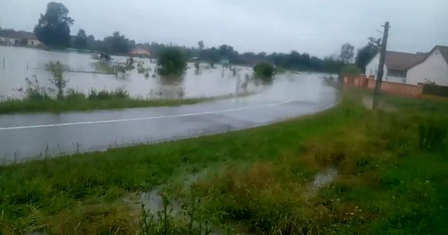  Video  Cod rosu de inundatii prelungit in judetul Timis