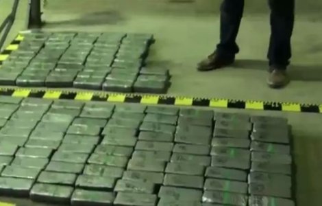 Captura - record in Portul Constanta: Peste doua tone de cocaina