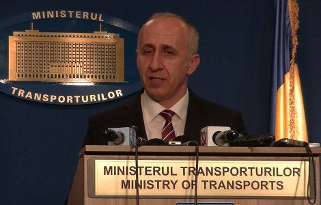 Ministrul Transporturilor: Calatoria cu trenul e un lux
