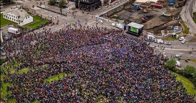  Video  Primire de gala pentru islandezi la revenirea in tara. S-a cutremurat nordul