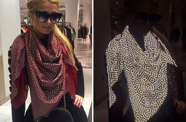[FOTO] S-a inventat esarfa anti-paparazzi. Uite cum functioneaza