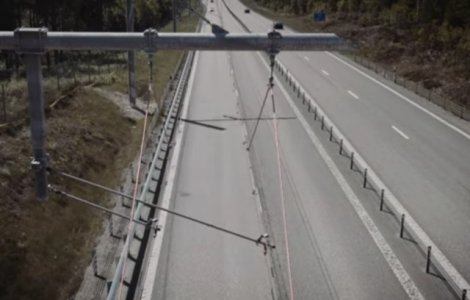  Video  Prima autostrada electrificata, inaugurata in Suedia. Vezi cum arata