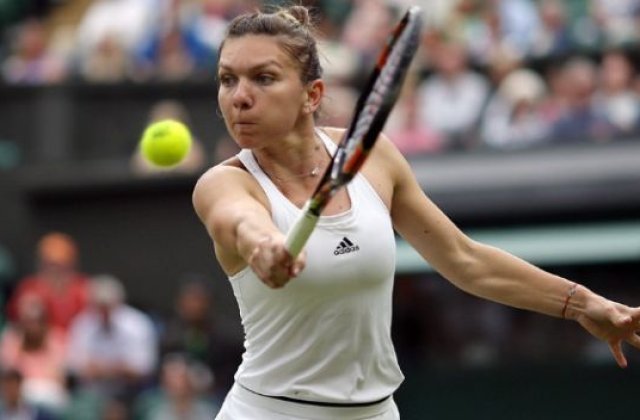 Simona Halep, infrangere in doua seturi cu Angelique Kerber