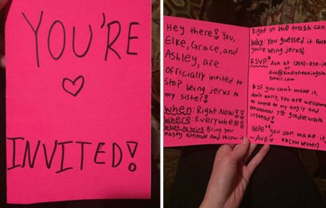 Copiii isi bateau joc de sora ei mai mica. Ce a facut pentru a o apara