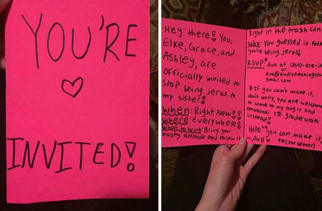 [FOTO] Copiii isi bateau joc de sora ei mai mica. Ce a facut aceasta fetita pentru a o apara