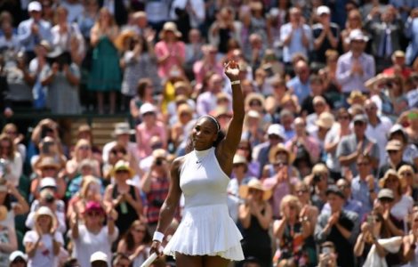 Serena Williams, prima finalista a turneului de la Wimbledon
