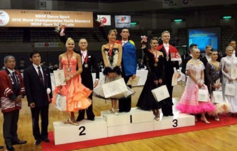 Romania a castigat medalia de aur la Campionatul Mondial de dans sportiv