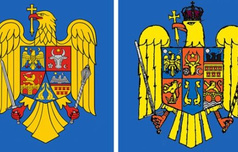 Acvila de pe Stema Romaniei va purta din nou o coroana