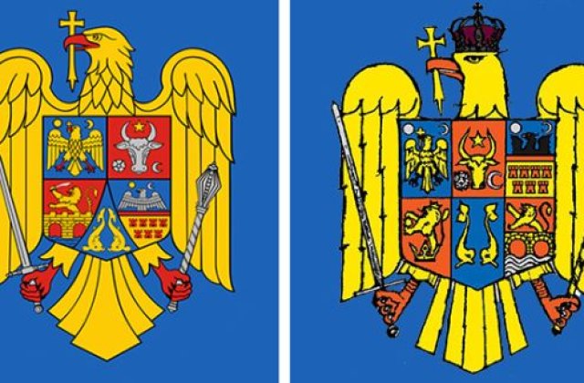 Acvila de pe Stema Romaniei va purta din nou o coroana