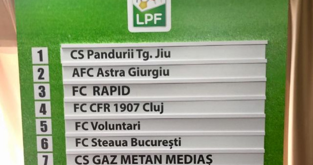 S-a stabilit tintarul Ligii 1, sezonul 2016-2017. Steaua - Dinamo se joaca in etapa a cincea