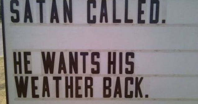  Top  10 semne amuzante care iti pot confirma ca e prea cald afara