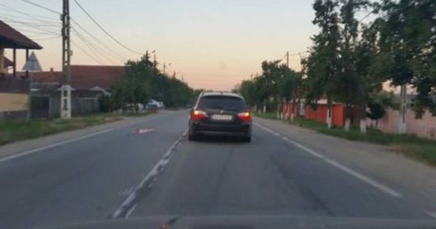 Cum s-a razbunat o soferita din Gorj pe un "cocalar" cu BMW care a sicanat-o in trafic