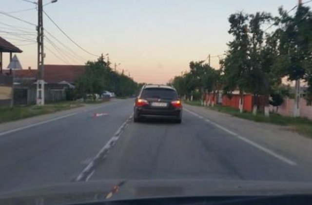Cum s-a razbunat o soferita din Gorj pe un "cocalar" cu BMW care a sicanat-o in trafic