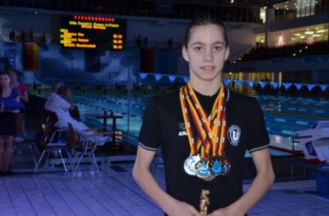 O sportiva de numai 13 ani va fi mezina Romaniei la Jocurile Olimpice