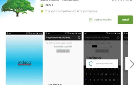 Ministerul Mediului a lansat aplicatia "Inspectorul padurii" unde cetatenii pot verifica de pe telefonul mobil daca un transport de lemne este ilegal