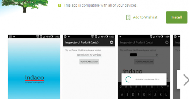Ministerul Mediului a lansat aplicatia "Inspectorul padurii" unde cetatenii pot verifica de pe telefonul mobil daca un transport de lemne este ilegal