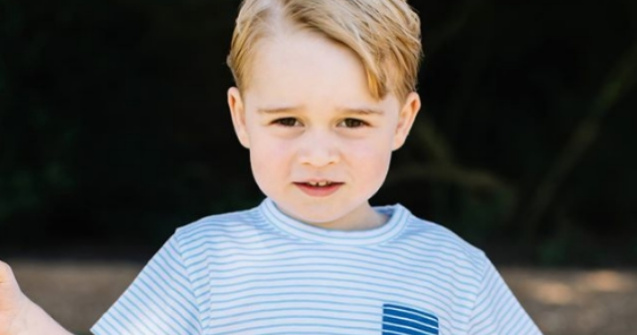  Foto  Printul George implineste trei ani