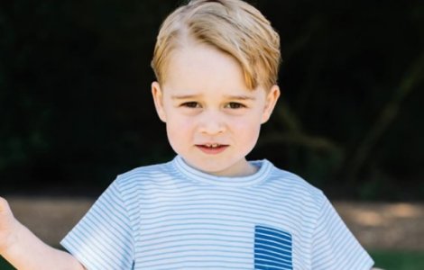  Foto  Printul George implineste trei ani