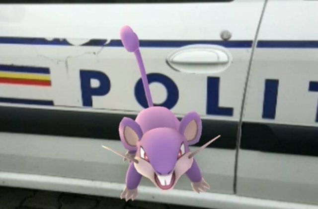 Pokemon GO: Un Rattata i-a "atacat" masina politistului Marian Godina