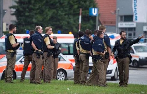  Video  Atac armat la Munchen. Agresorul s-a sinucis