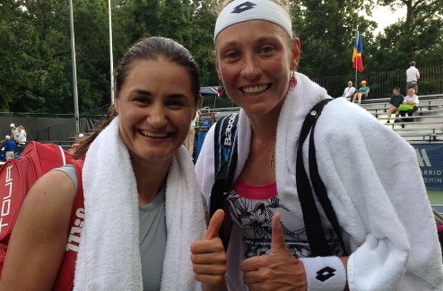 Monica Niculescu si Yanina Wickmayer s-au calificat in finala probei de dublu la Washington