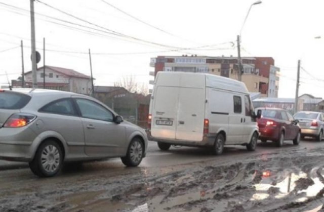 Protest: Soferi de la firme de transport din Brasov au blocat centura ocolitoare a orasului