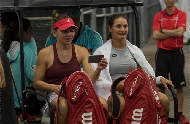 [VIDEO] Halep si Niculescu, in turul al doilea la Montreal