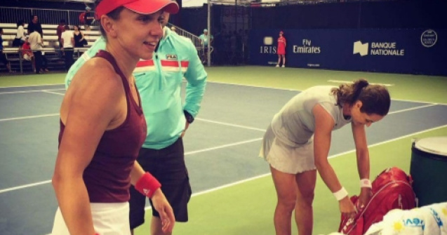 Simona Halep si Monica Niculescu s-au calificat in sferturile de dublu la Rogers Cup