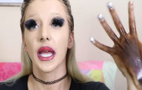 Si-a aplicat 100 de straturi din fiecare produs cosmetic. Cum arata?