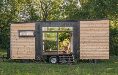 Au transformat o rulota intr-o casa de vis. Cum arata in interior