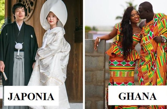 Cum arata costumele traditionale de nunta in mai multe tari din lume
