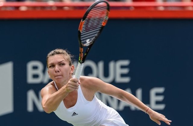 Simona, extrem de multumita de jocul sau. Halep - Kuznetsova, azi, de la 19:30