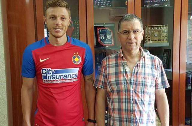 OFICIAL Mitrea a fost prezentat la Steaua