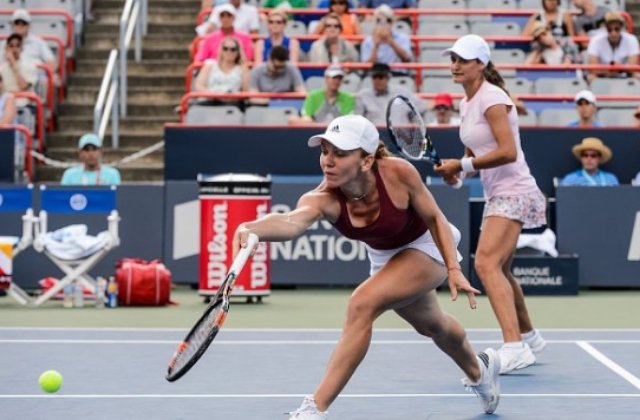 Montreal: Halep si Niculescu au fost invinse in doua seturi in finala de dublu