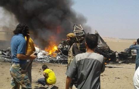 Siria: Un elicopter militar rusesc cu cinci pasageri a fost doborat