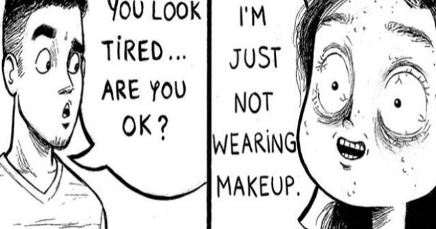 Problemele de zi cu zi ale femeilor, ilustrate de o artista romanca