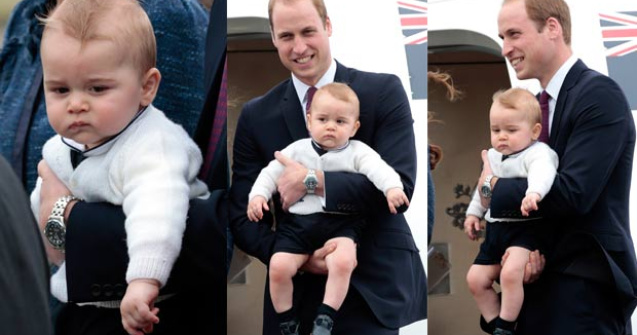 Printul William foloseste o tehnica educativa cu fiul sau