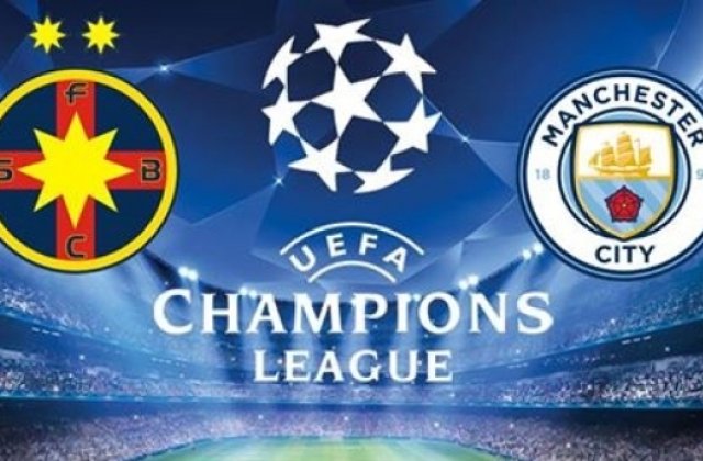 Biletele pentru Steaua - Manchester City au fost puse in vanzare