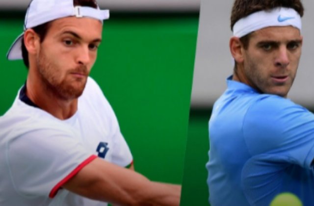 [VIDEO] Doi spectatori s-au batut in tribune in timpul meciului Del Potro-Sousa