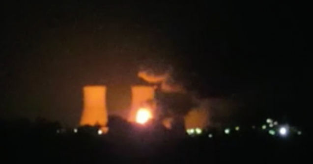 Valcea: Incendiu puternic pe platforma combinatului Oltchim