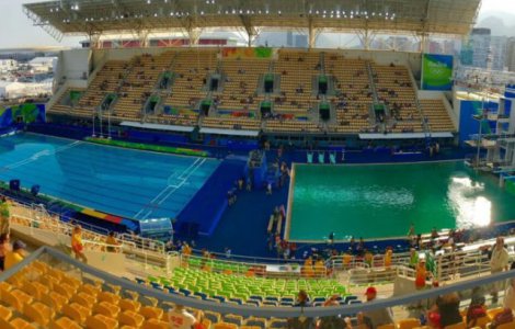 De ce a devenit verde apa dintr-un bazin olimpic de la Rio