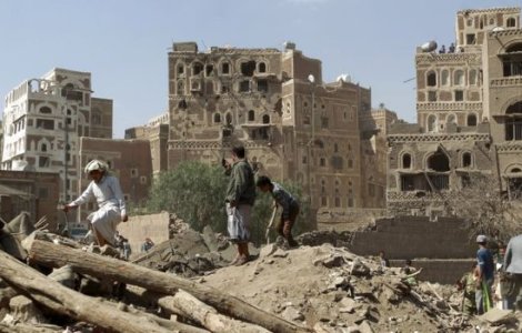 Yemen: Zece copii si-au pierdut viata in urma unui raid aerian asupra unei scoli
