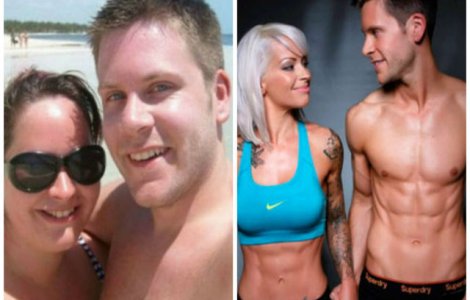  Top  Transformari impresionante: 10 cupluri care au slabit impreuna