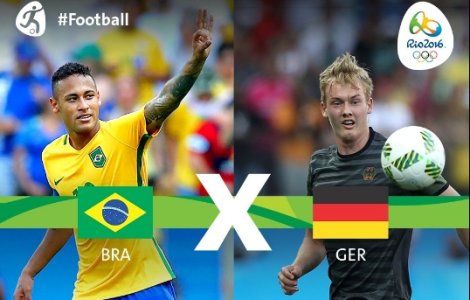 Dupa cea mai dura infrangere din istorie, 1-7, Brazilia va reintalni Germania, in finala JO