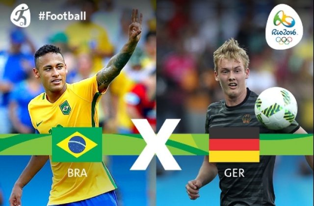 Dupa cea mai dura infrangere din istorie, 1-7, Brazilia va reintalni Germania, in finala JO