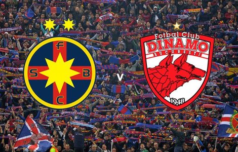 Steaua si Dinamo au incheiat la egalitate, scor 1-1, derbiul etapei a cincea a Ligii I