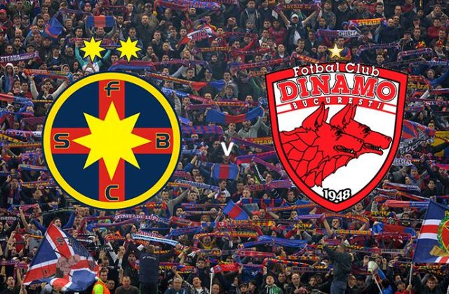 Steaua si Dinamo au incheiat la egalitate, scor 1-1, derbiul etapei a cincea a Ligii I